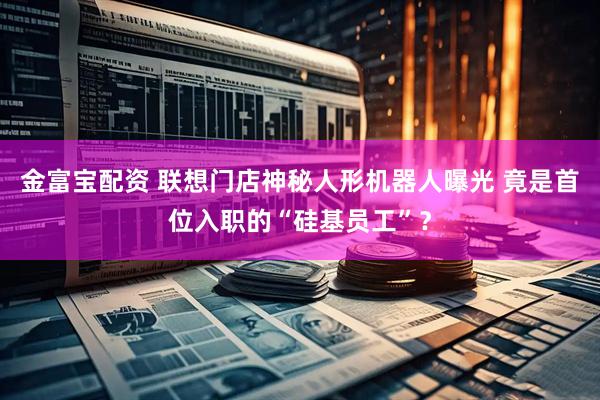 金富宝配资 联想门店神秘人形机器人曝光 竟是首位入职的“硅基员工”？